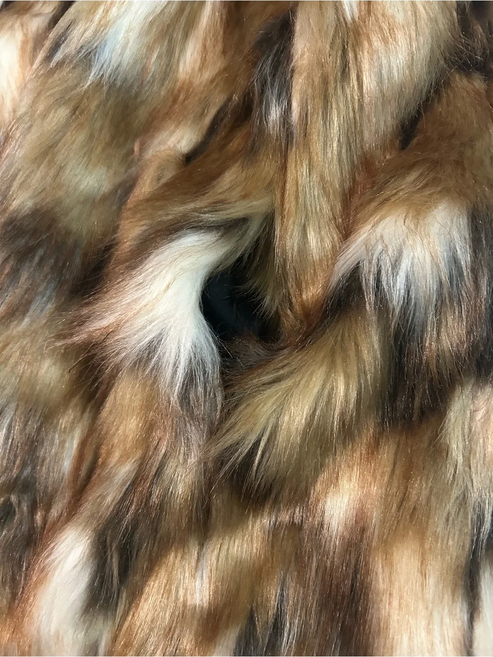 LE LUXE Faux Fur Vest $185